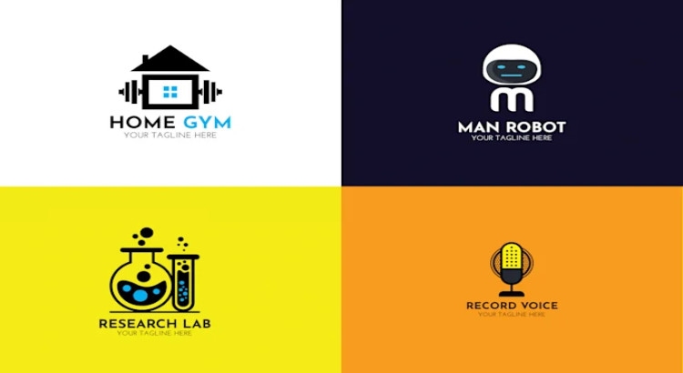 I will design modern minimalist luxury business unique simple wordmark letter logo